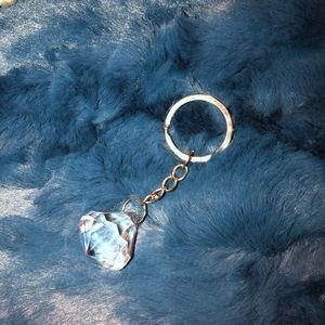 Plastic Diamond Keychain